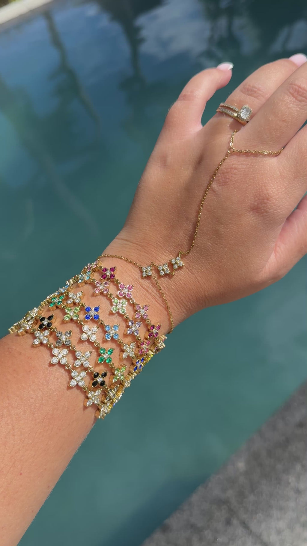 Bracelet Auréa - vert