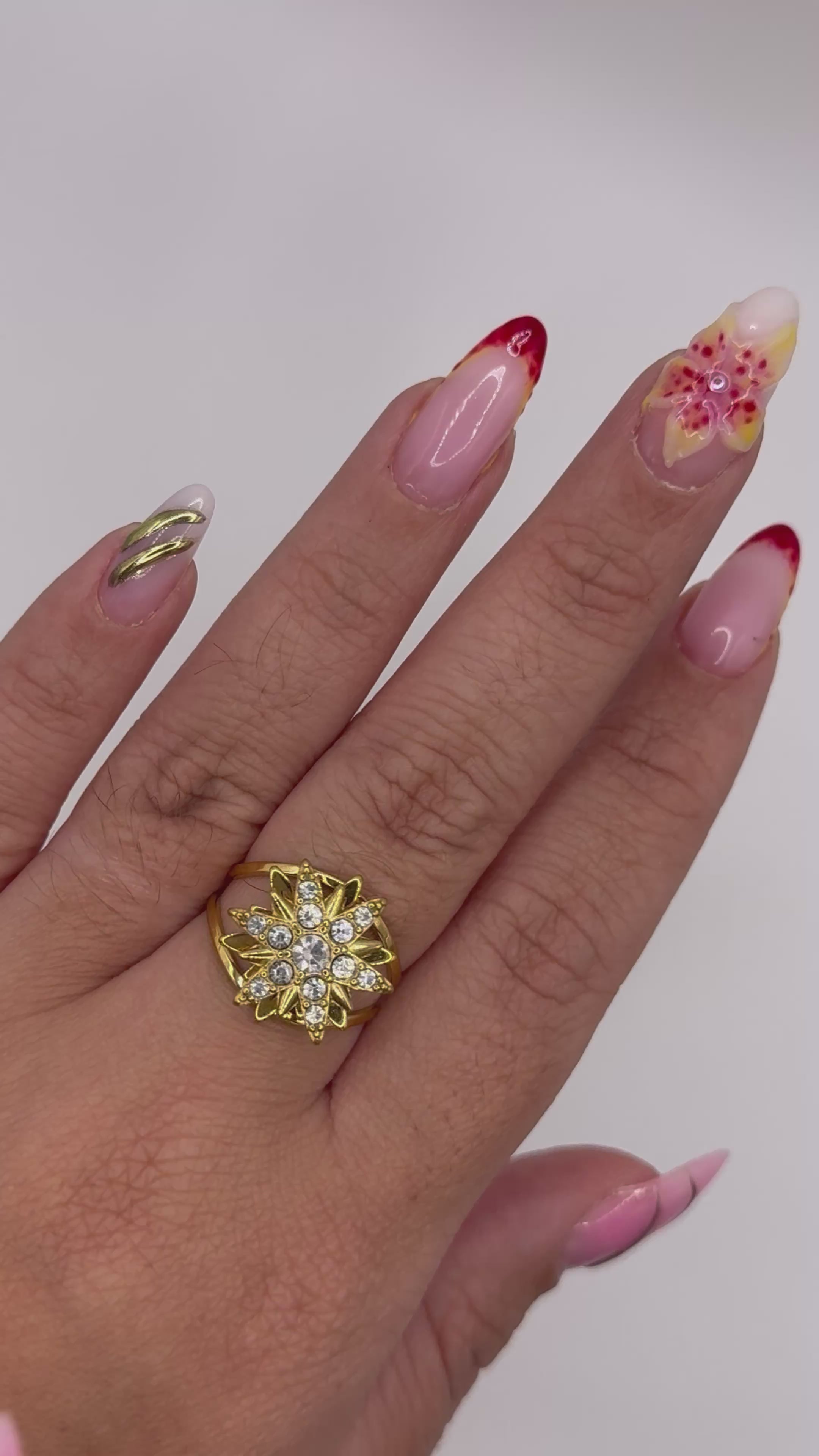 Bague anti stress Étoile