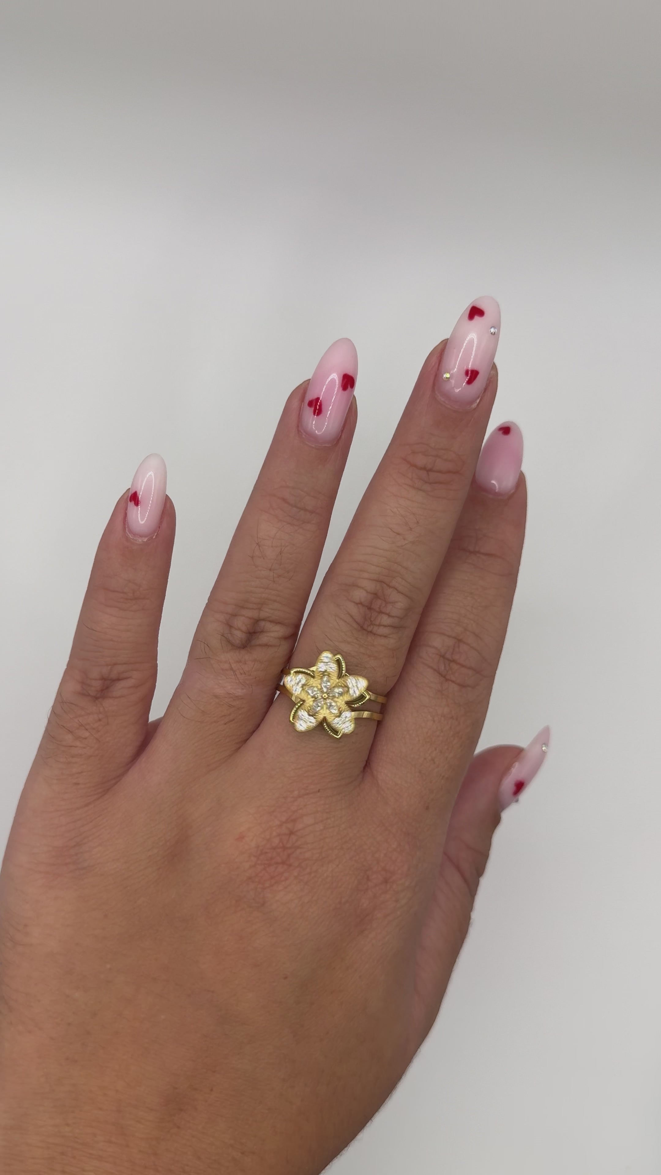 Bague anti stress Flora